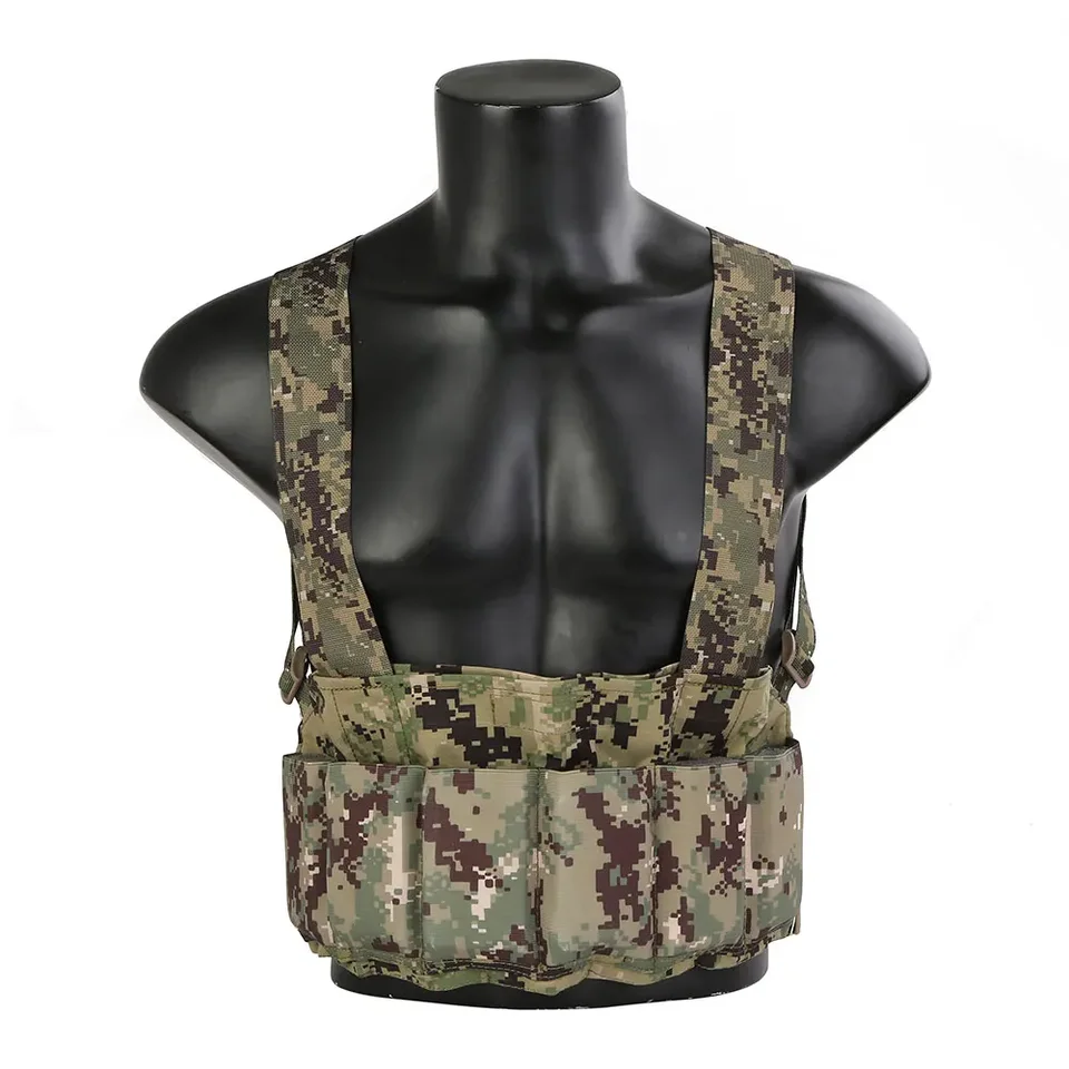 Emersongear Speed SCAR-H Chest Rig W/ 6 556 Magazine Pouch Hunting