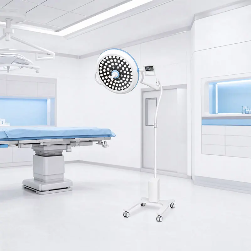 JLLED700-AN Electric LED Operating Lamp Medical Examination Light Portable Class II For Outpatient Use Freestanding Movable