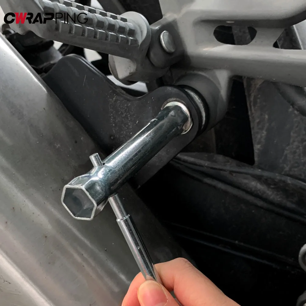 Car Repair Hex Socket Head 6/10pcs Deep Socket Square Hole Ratchet with Telescopic Rod Wrench Tool Suitable for Multiple Models