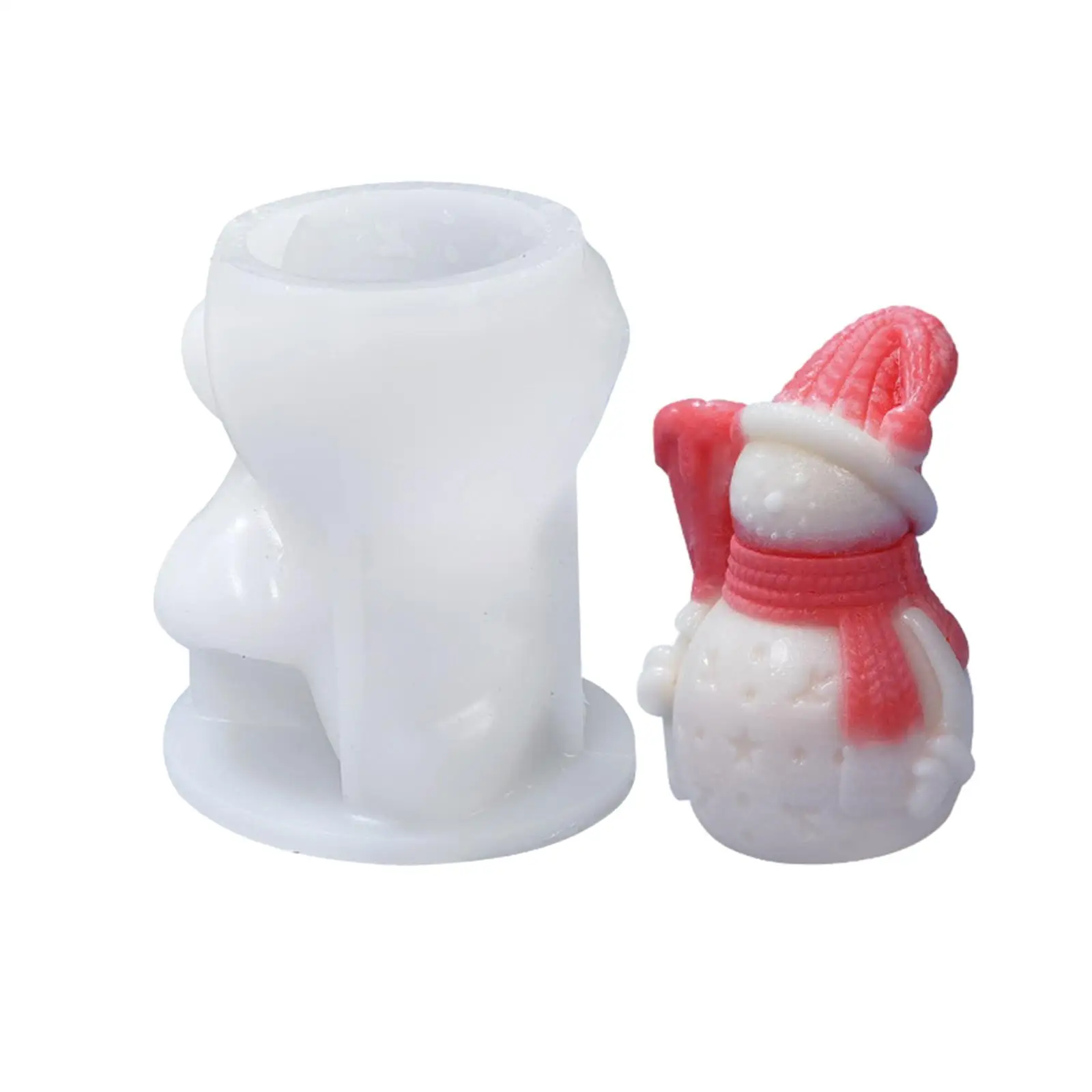 Epoxy Resin Casting Mold Christmas Silicone Reusable for Candle Soap Making DIY Handcraft Ornament Plaster Aroma Art Home Decor