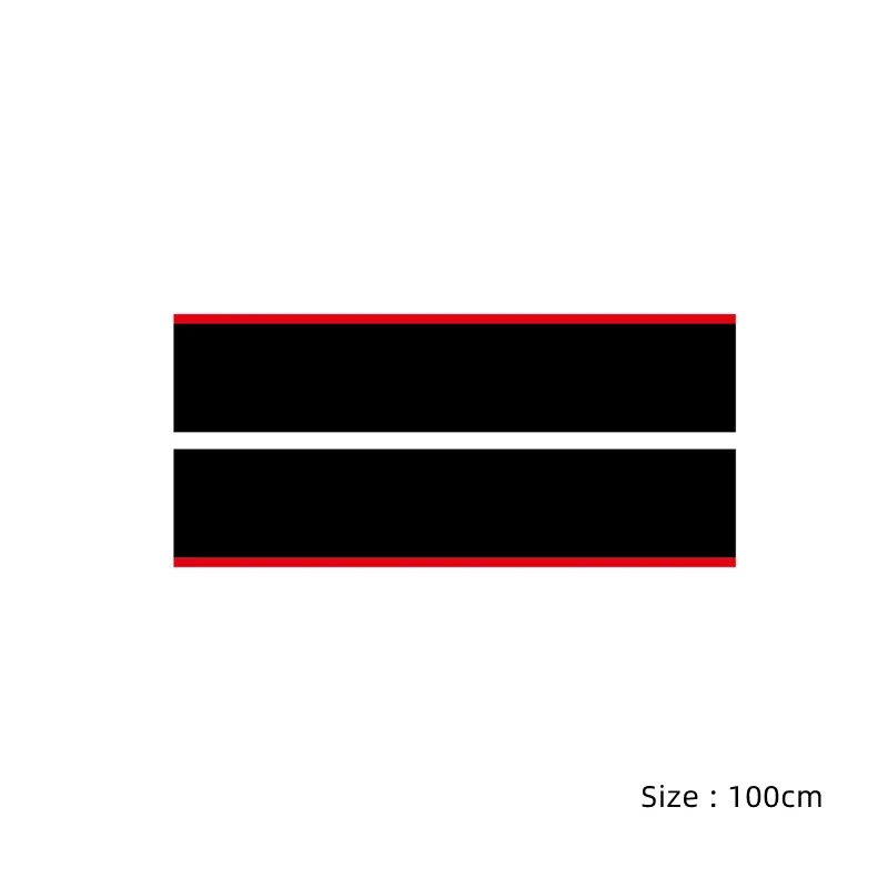 Racing Sport Stripe Hood Decals for Ford Transit Tourneo Custom Camper Van Waterproof UV Protection Auto Bonnet Decor Stickers