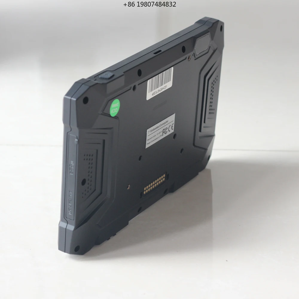 SIM Slot In-Vehicle Tablet PC ELD System with Rs232 Canbus Gpio Rugged 7 Inch IP64 Waterproof GPS Handheld Android Tablet Pc 4G