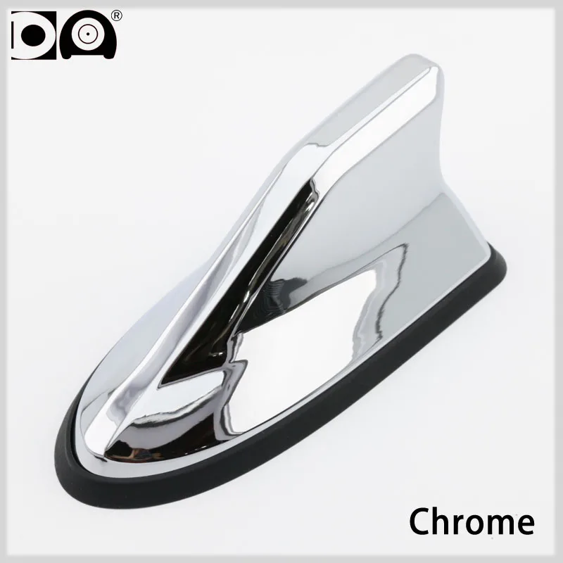 

Chrome Carbon Shark fin antenna Waterproof 5D Super Rear & Front shark antenna Suitable for most car models