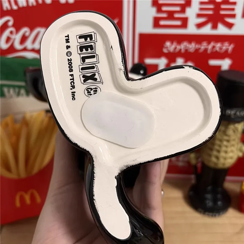 Disney-Kawaii Cerâmica Cat Mealheiro, A Figura De Ação Do Gato, Brinquedo Dos Desenhos Animados, Ornamentos Bonitos, Anime FELIX, Presentes de Aniversário para Crianças