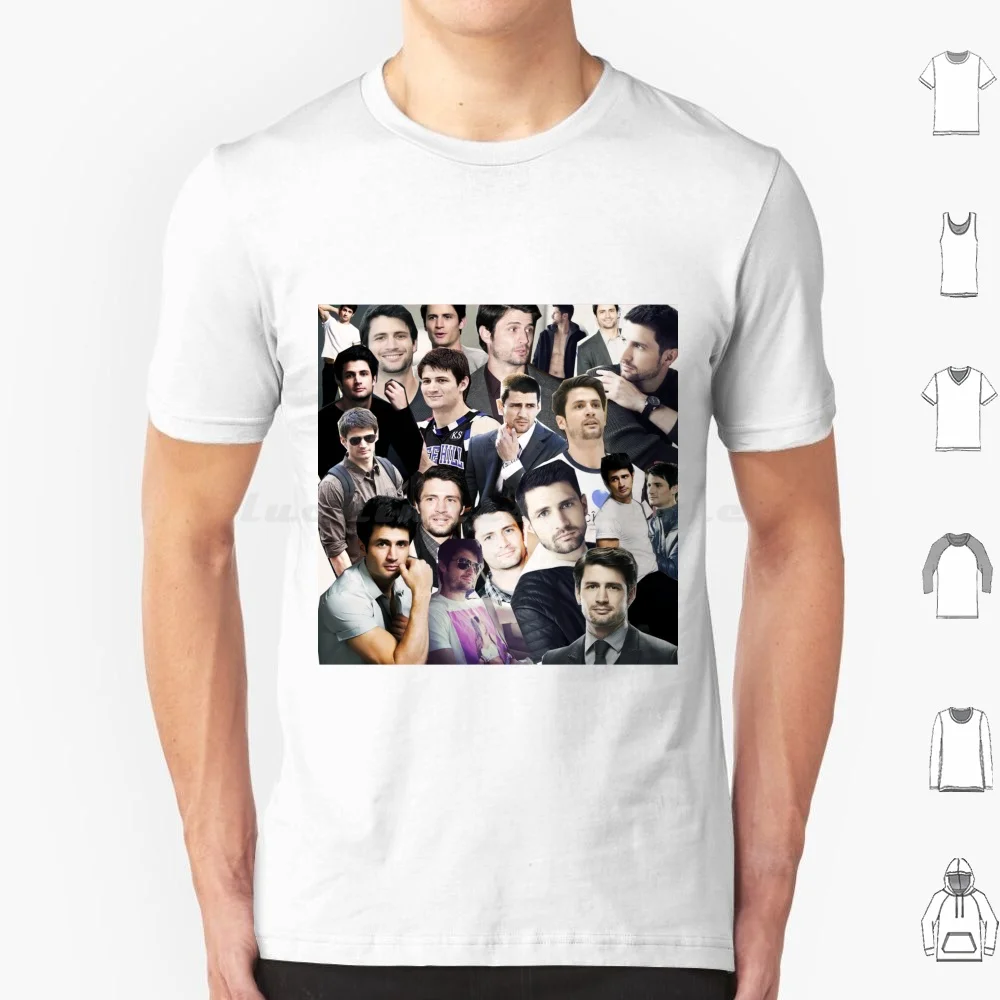 James Lafferty Collage T Shirt Big Size 100% Cotton James Lafferty One Tree Hill Collage Oth Nathan