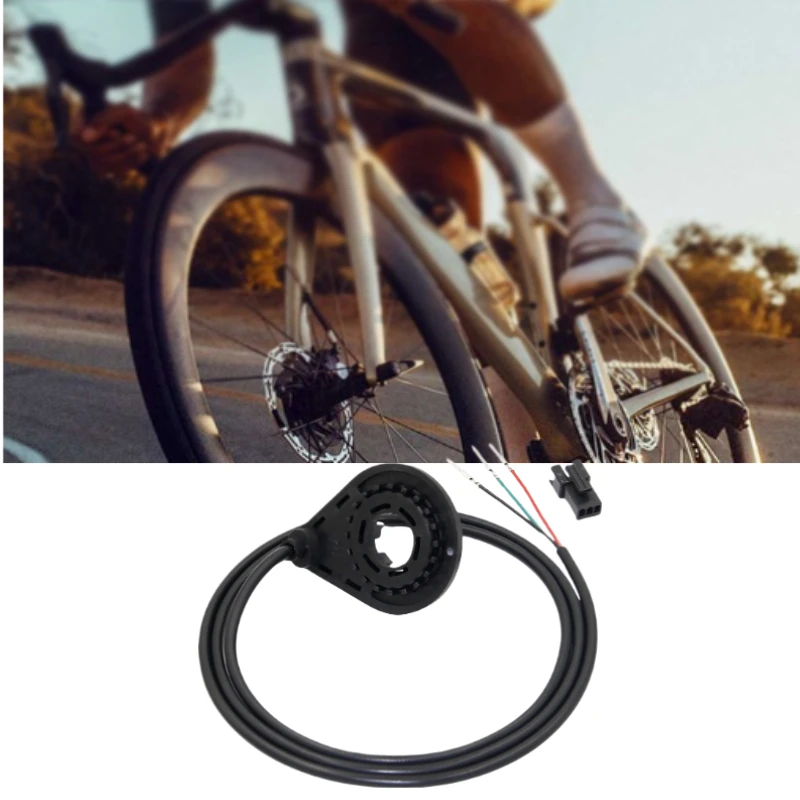 1pcs Universal Bicycle Mountain Bike Waterproof Three Core Wire Integrated Speed Assist Sensor Accessories