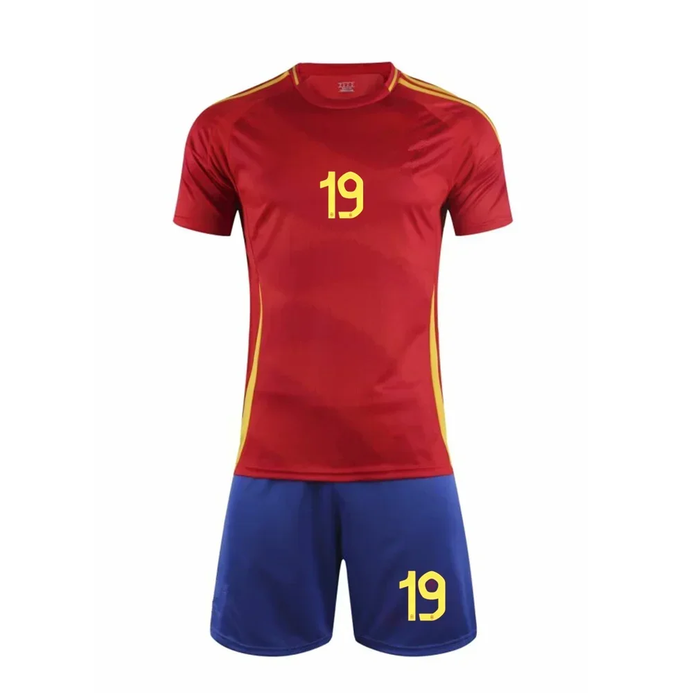 children's sport set boy girl Lamine Yamal Fans shirt Training wear men and kids games football kits Leisure Uniforms