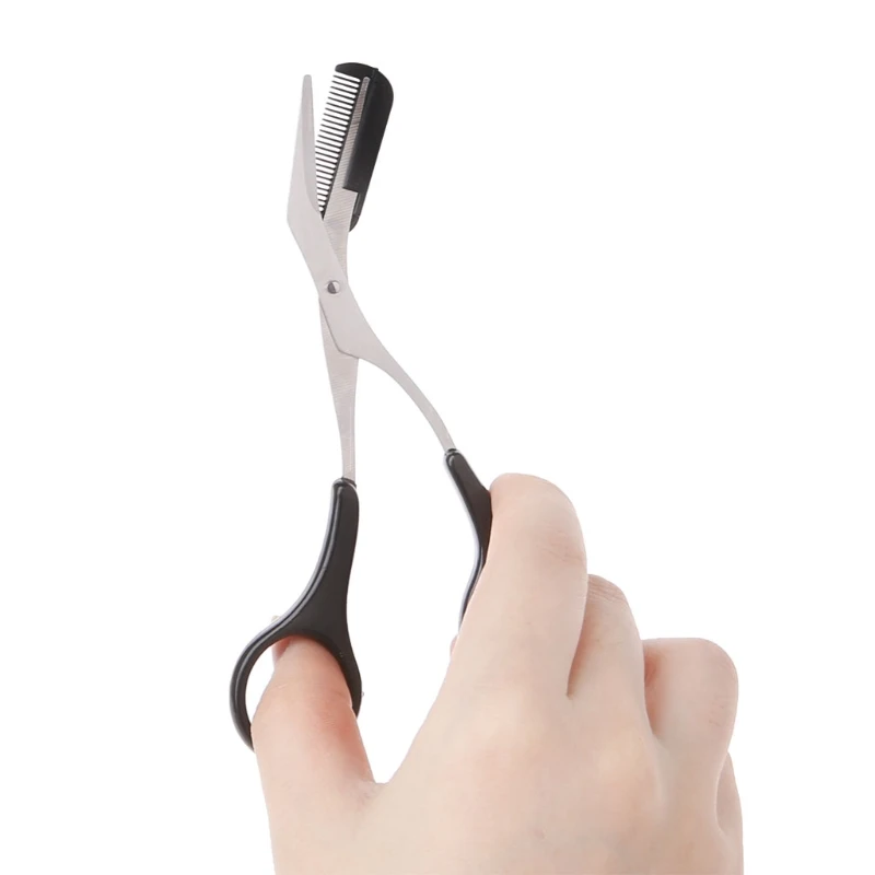 40JD Women Women Sigerbrow Strecciale Scissori pettine per ciglia traslocare modellatura del tagliere