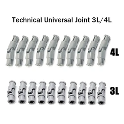 10-20Pcs/lot Technical Universal Joint 3L 61903 4L 9244 [Complete Assembly] 9244194 MOC Building Blocks Bricks Parts DIY Toys