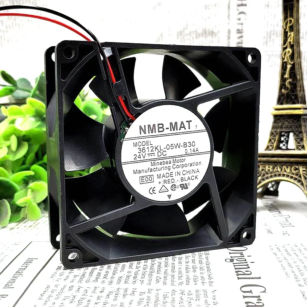 

NMB Minebea 3612KL-05W-B30 24VDC 0.14a 9232 9CM Converter Cooling Fan