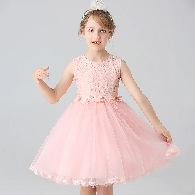 BX2823 Summer Children's Princess Dress Performance Primary and Secondary Kindergarten Girls' Tank Top Dance