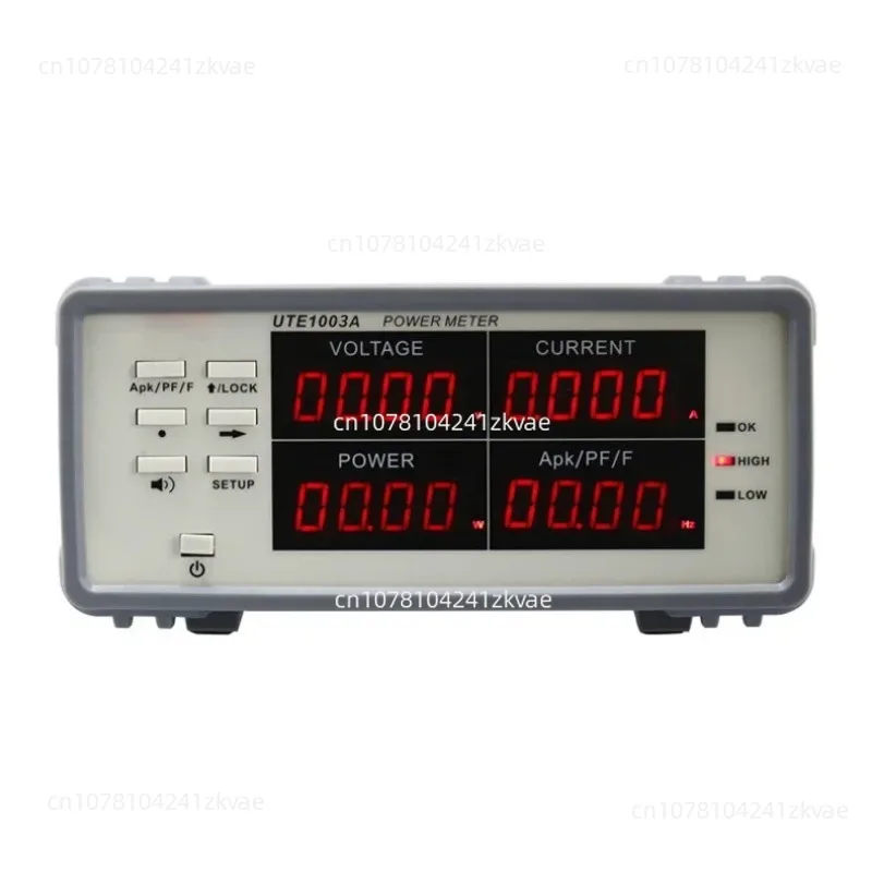 3000W Bench True RMS Voltage Current Digital Power Factor Power Meter Analyzer  UTE1010A UTE1003A