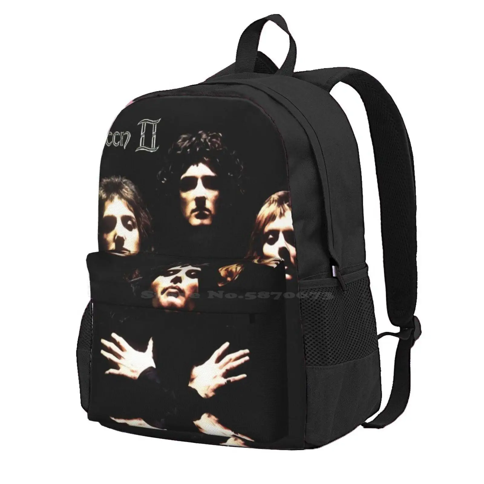 

The Black 2 Queen Band, Queen Band,Queen Band,Queen Band, Queen Band,Queen Band Hot Sale Schoolbag Backpack Fashion Bags