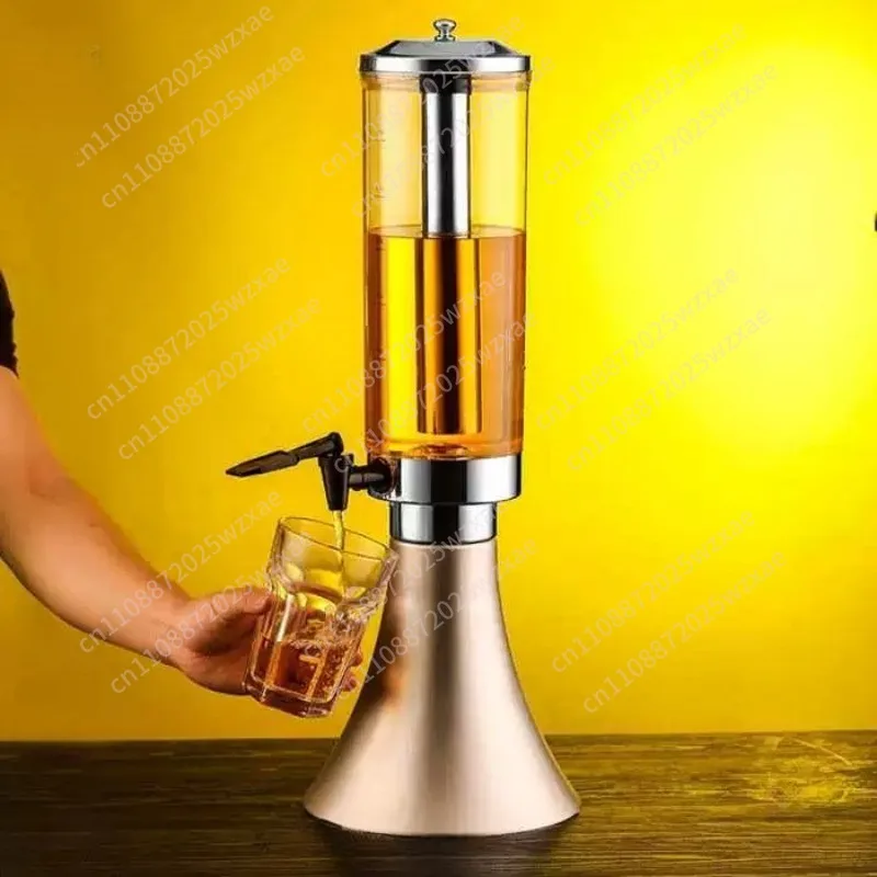 Bar 3 L Coke Beverage Barrel Draft Beer Dispenser Commercial Barrel Luminous Refrigeration
