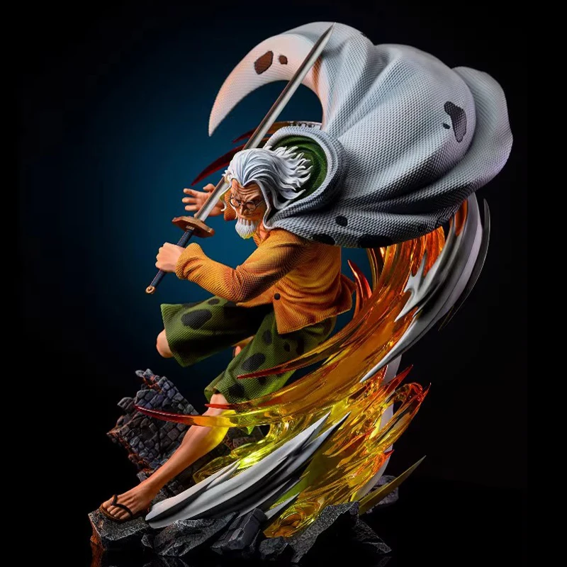 

One Piece Gk Vientiane Bond Resonance 01 Silvers Rayleigh 34cm Anime Figure Model Toy Animation Peripheral Decoration Statue