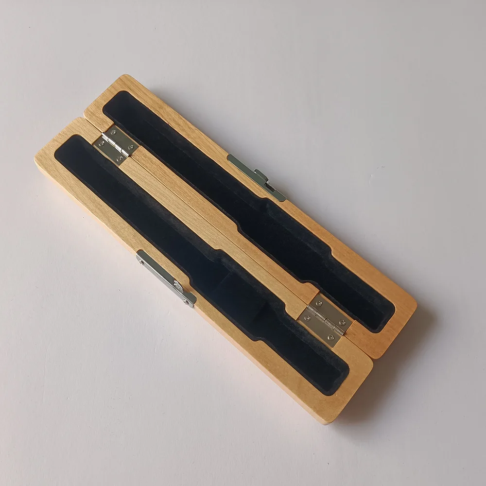 Portable Wooden Protective Case For Flute Head Joint Flute Mouthpiece Storage Box Flute Accessories Holder