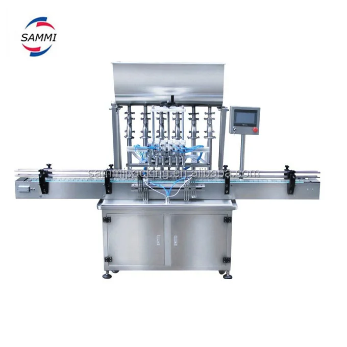 6 Nozzles Automatic Filling Machine/ 6 Head  Linear Automatic Cream Filler