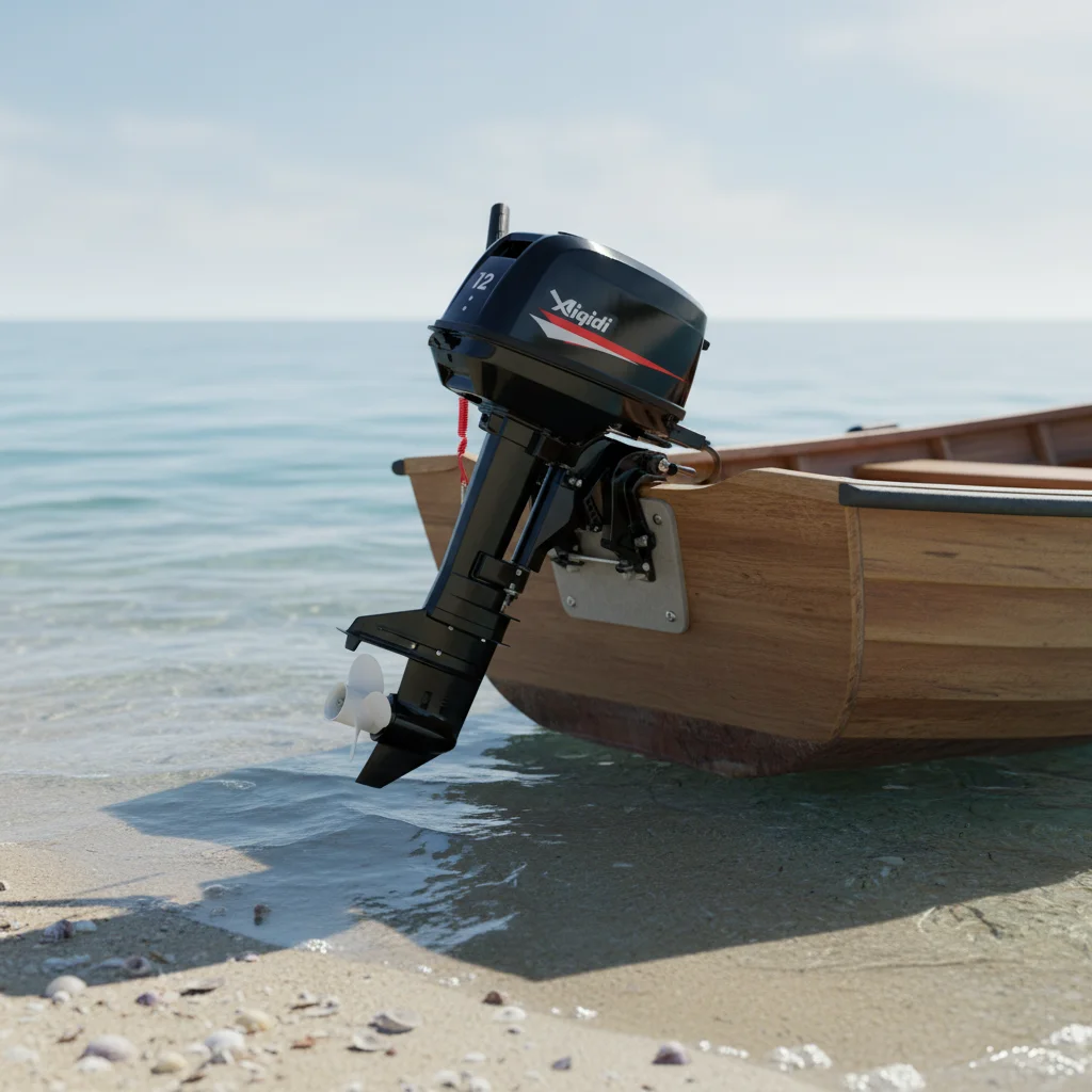 

12HP 2 Stroke T12HP Outboard Engine Marine Boat Motor Long Shaft