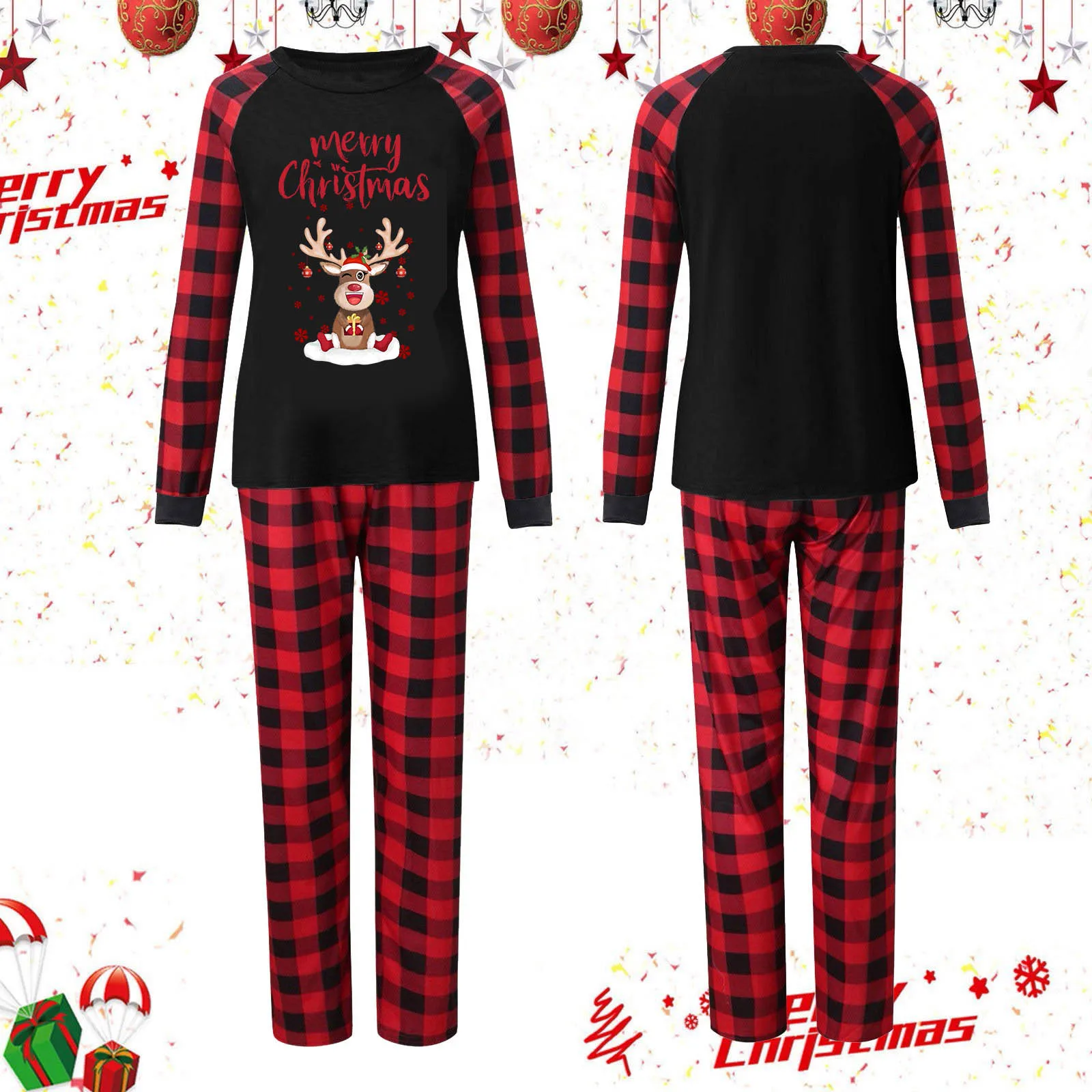 

Christmas Pyjamas Family Set Pyjamas Christmas Partner Women Men Children Christmas Family Matching Christmas Pajamas Pants