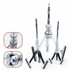 18-63mm Three-jaw Cylinder Sander Inner Diameter Grinder Steel Car Engine Brake Cylinder Bore Hone Tool Flexible Shaft Honing