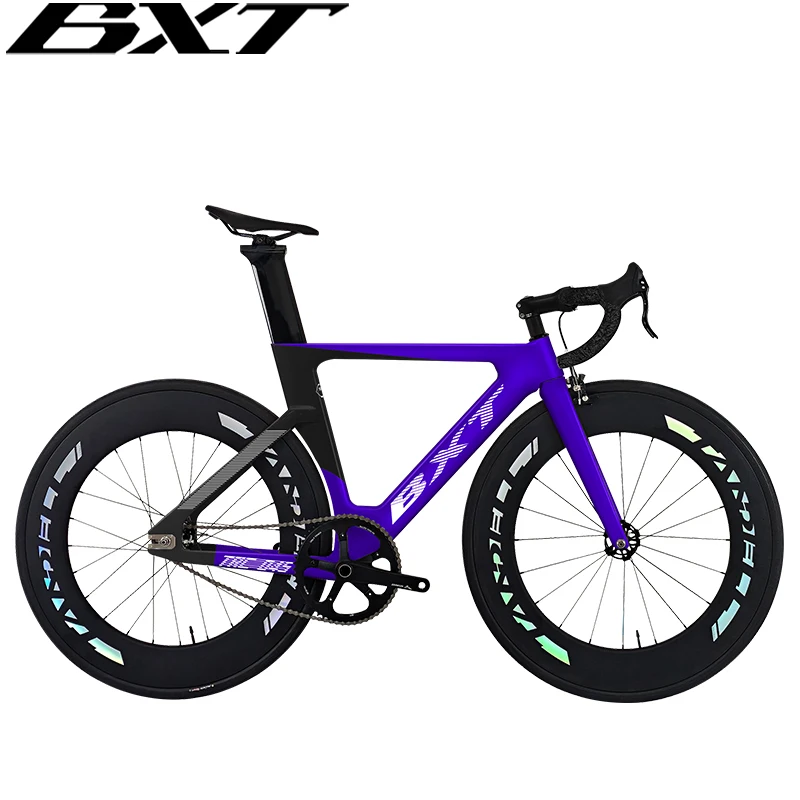 

BXT 700C Front Brake Carbon Fiber Track Bike Complete Fixed Gear Racing Bicycle