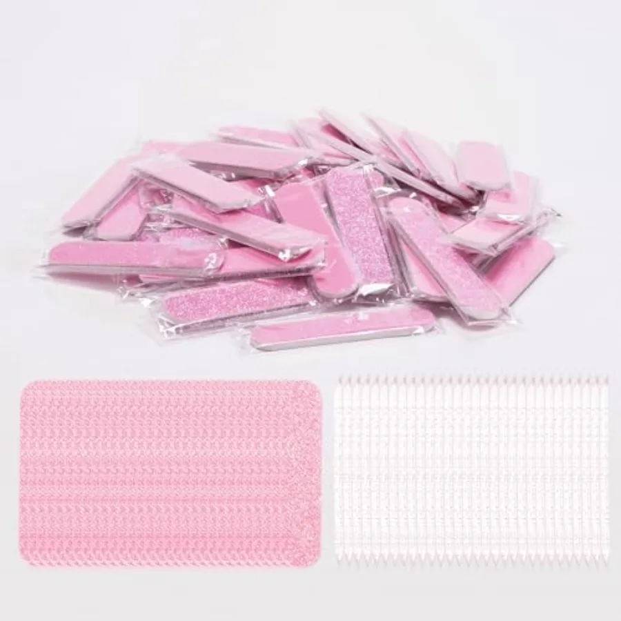 

Mini Nail Files 240 Grit, Crystal Stick, Individually Packaged Nail Tool Kit Suitable for Fingernails, Toenails and Press on Na