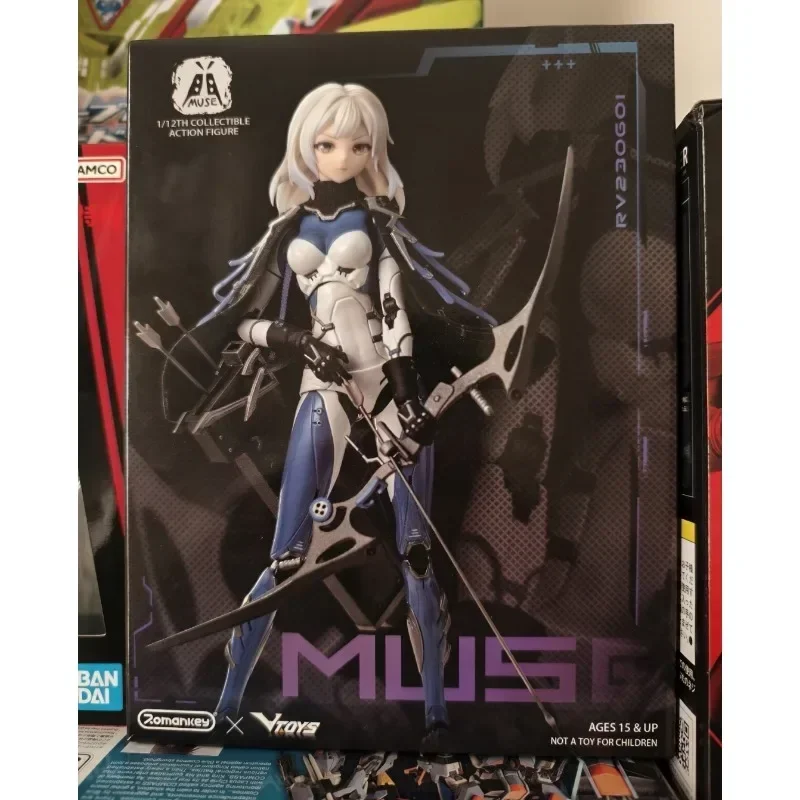 

In Stock Romankey X VTOYS 1/12 Scale Collectible Figure Muse Kawaii Archer Elf Full Set Women Soldier Action Figure Model Toys