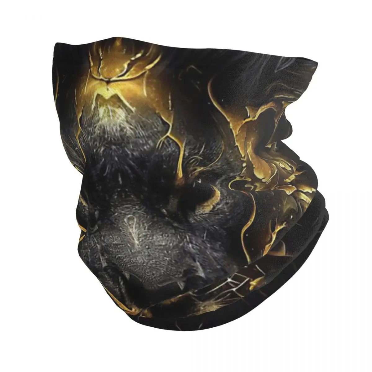 

Black Lion Bandana Neck Cover Motocross Face Scarf Balaclava Riding Unisex Adult Breathable