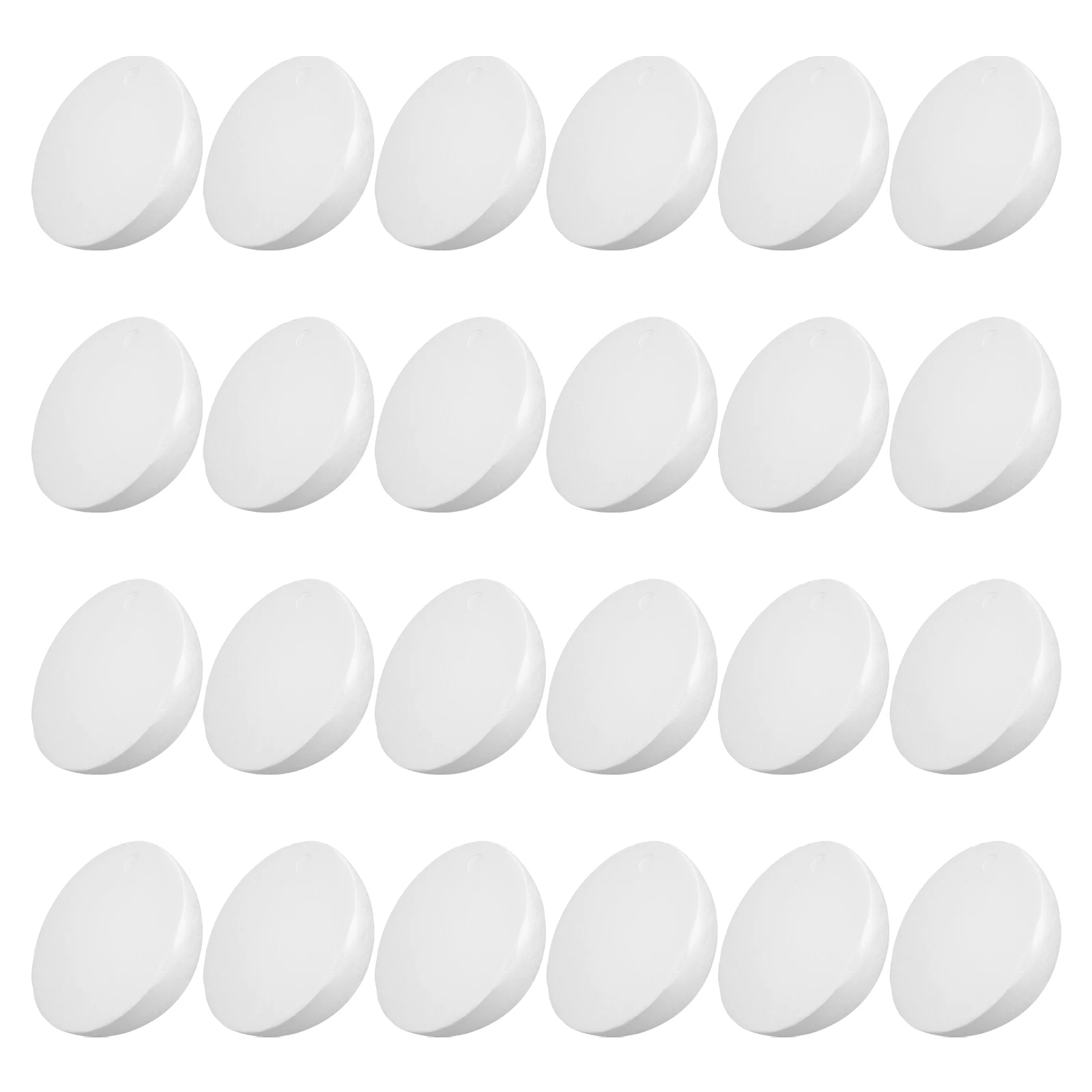 

24Pcs Foam Hemisphere Crafts White 9.5cm Blank Half Sphere for DIY Painting Craft Party Decor School Art Supplies