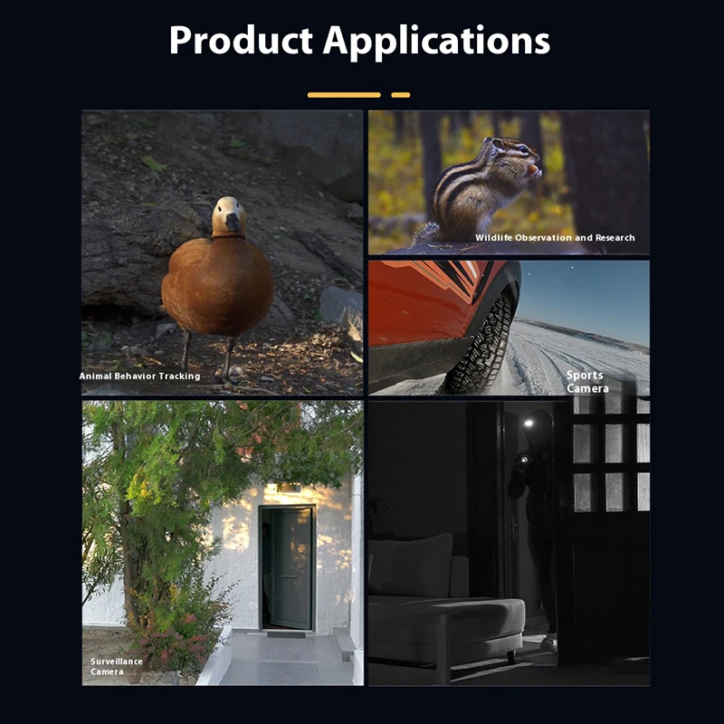 كاميرا صيد بالأشعة تحت الحمراء 4K 24MP 1080P مع مستشعر CMOS 1MP مقاوم للماء يتنشط لتتبع الحياة البرية والأمن الخارجي #6