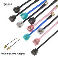 TJRC FPV 5.8G Antenna LHCP 100mm 180mm SMA FPV Antenna w/ IPEX UFL Adapter Support O4 PRO Transmission For FPV Long Range Drone
