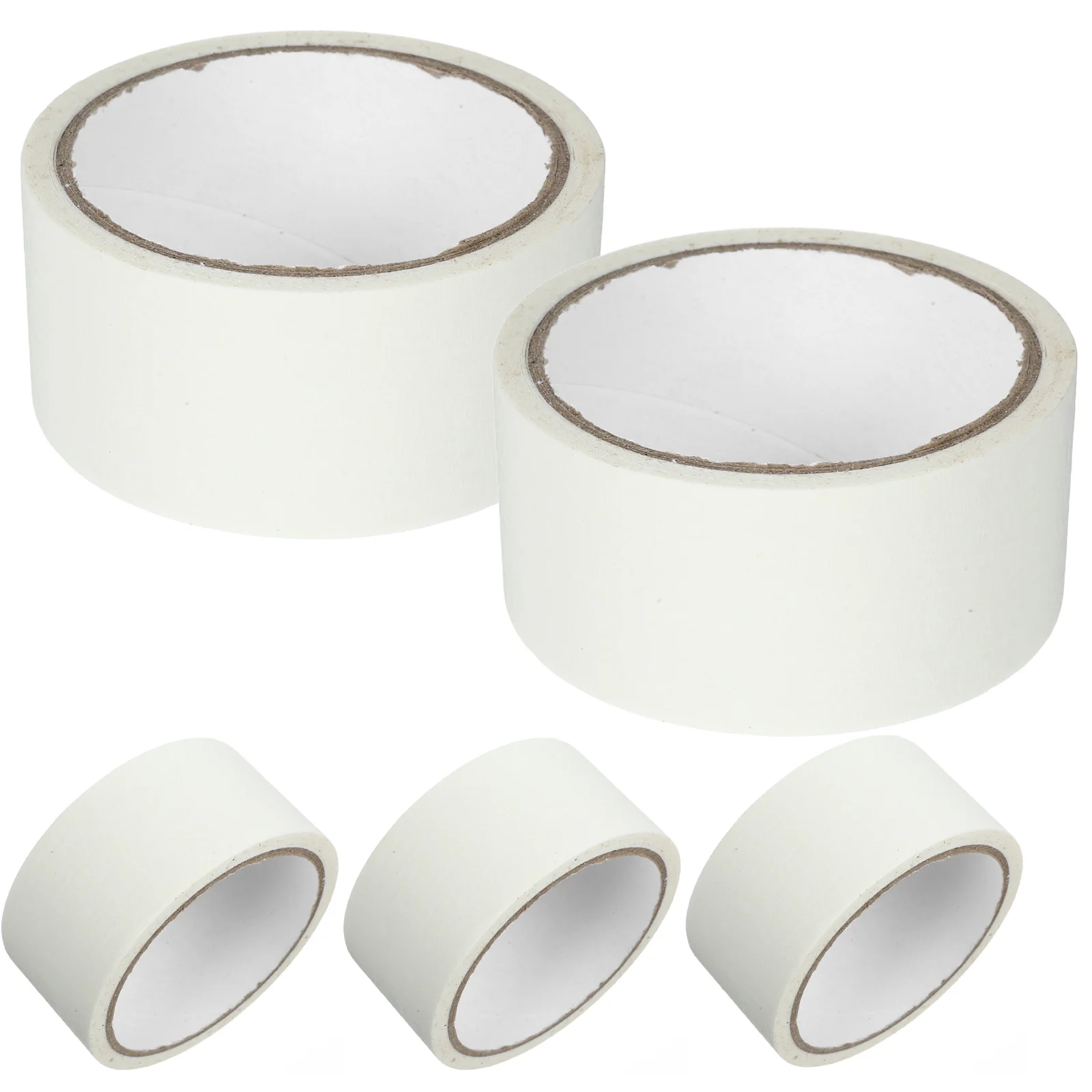 شريط طلاء بطول 20 مترًا، خالٍ من بقايا اللف، سهل الاستخدام لطلاء الجدران والإبداع الفني، شريط رسام، شريط رسم أبيض، #4