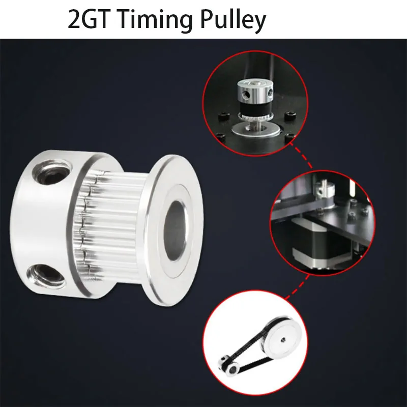 3D printer 2GT synchronous wheel drive pulley stepper motor accessories active wheel 16-40 teeth specifications complete