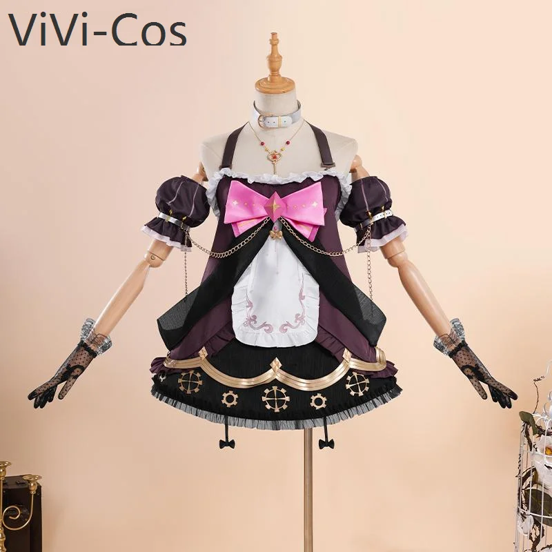 ViVi-Cos Vtuber Ace Taffy Berserker Women Cosplay Costume Cos Game Anime Party Uniform Hallowen Play Role Clothes Clothing