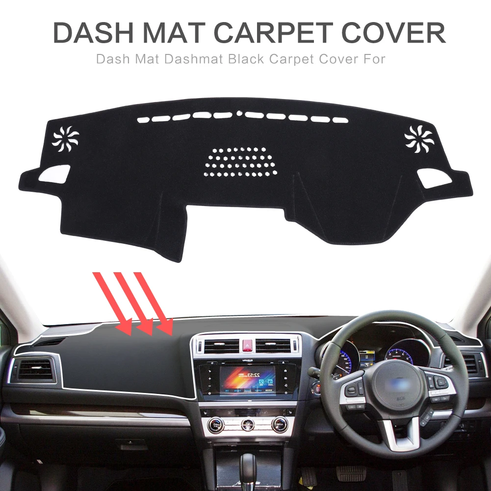 

Car Dashboard Mat for Subaru Outback Legacy 2015 2016 2017 2018 2019 Dash Mat Dashmat Sunshade Protective Carpet