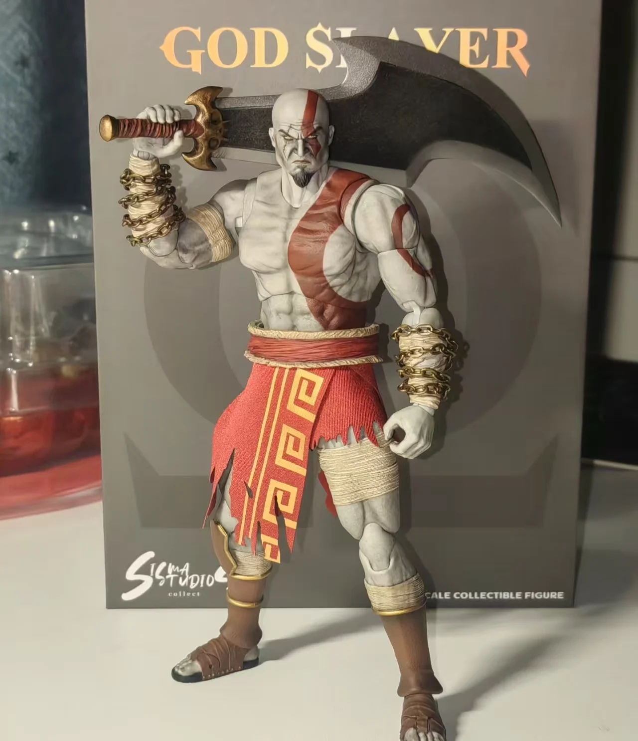 In Stock Sigma Studios God Slayer 1/12 Joint Movable Doll Gow-01a Action Anime Figures Collect Model Ornament For Fans Gift Toy
