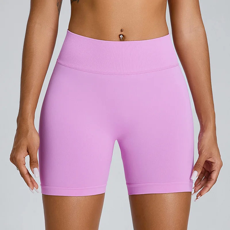 Women Clothing Summer Sports Yoga Shorts Push Up Short Leggings Sexy Cycling Running Fitness Casual High Waist Gym Shorts