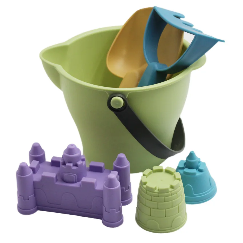 Kasteel Model Ins Zee Strand Speelgoed Kinderen Zomer Speelgoed Set Babybadje Speelgoed Kinderen Zwemmen Speelgoed Met Rubber Dune Zand mold Gereedschap Sets