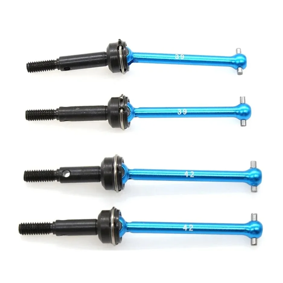 프론트 및 리어 드라이브 샤프트 CVD 54515 54516 42mm 39mm 타미야 XV-01 TC-01 XV01 TC01 1/10 RC 자동차 업그레이드 부품 액세서리