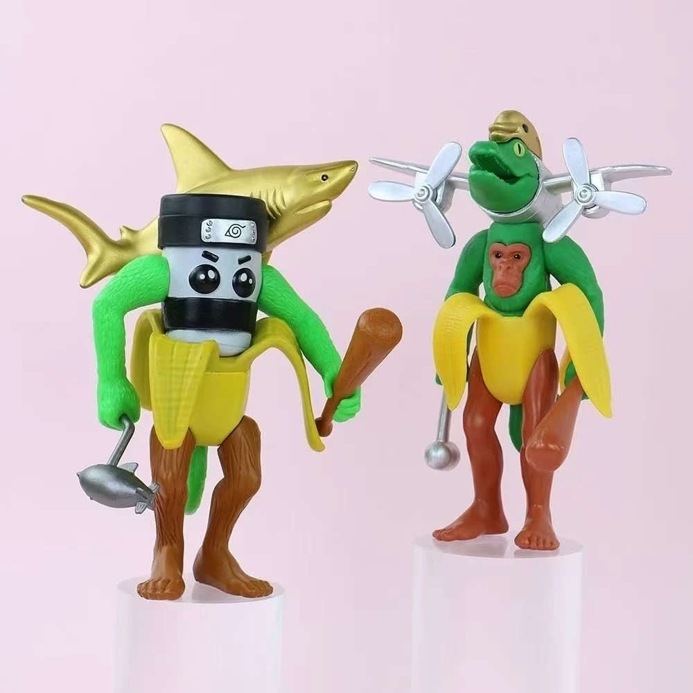 Tung Tung Sahur‌ Action Figure Toy Tralalero Tralala‌，LiriLi Larlla‌，‌Boneca Ambalam‌ Figure Toys Figurines Desktop Ornament