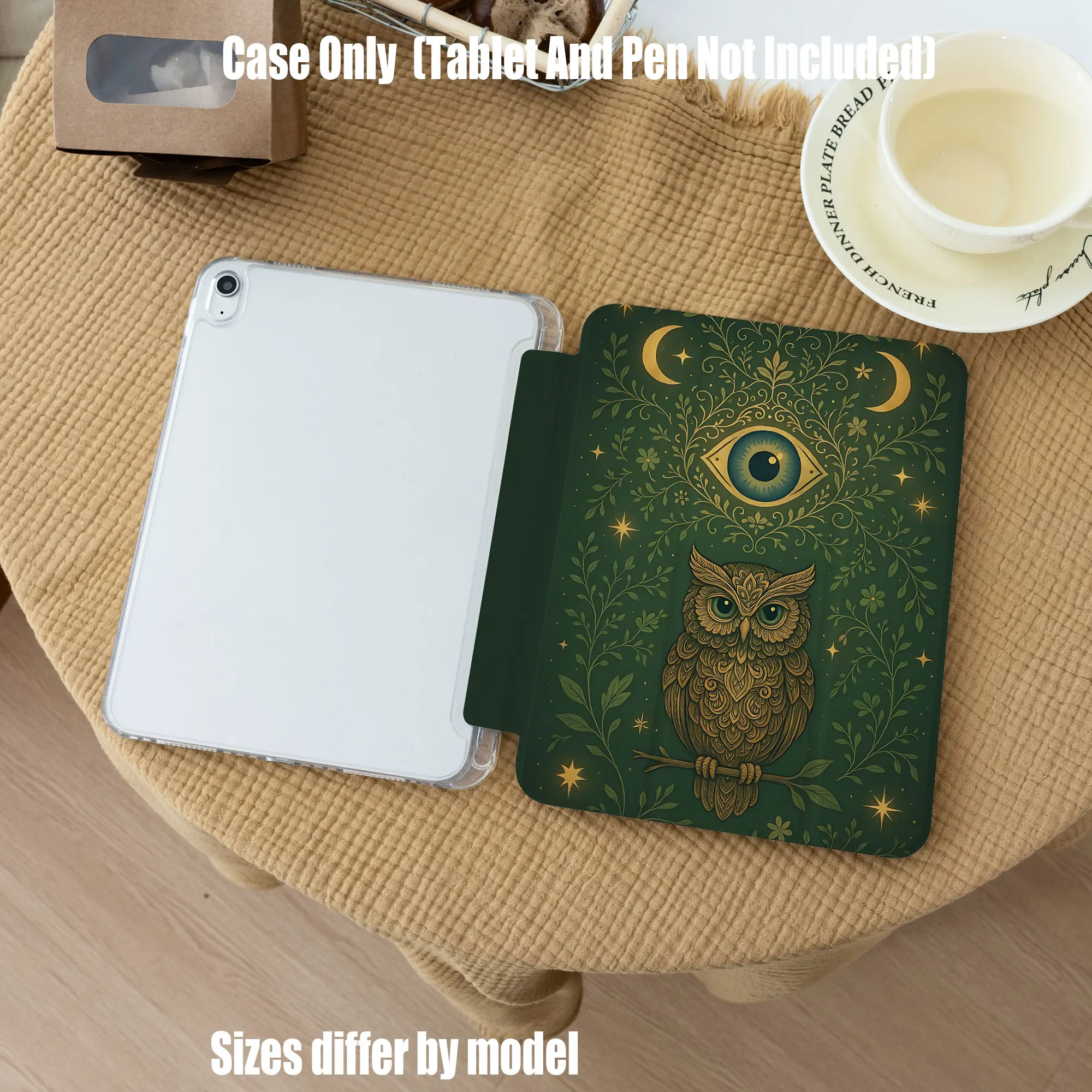 Slim Fit Premium TPU Tablet Cover, Shockproof Durable Lightweight Protective Case for iPad Samsung Huawei Honor Redmi Xiaomi