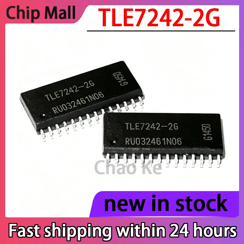 1PCS New TLE7242-2G Package SOP28 Computer Board Transistor Driver Chip IC in Stock