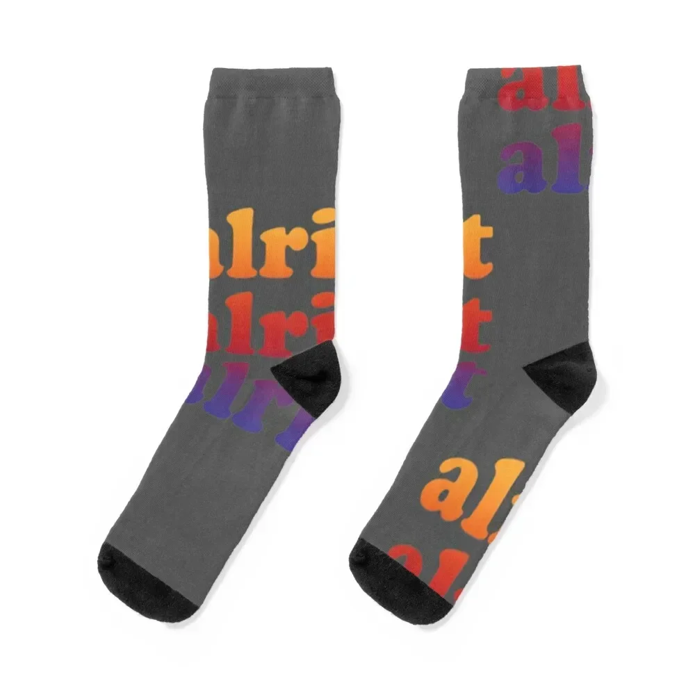 

Alright 3x Color Socks hiking valentine gift ideas gifts Socks Girl Men's