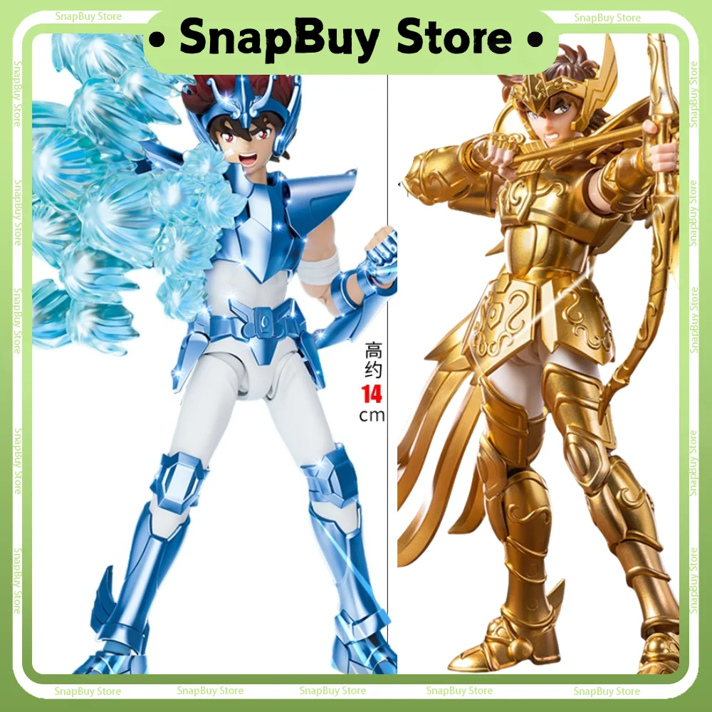 

New Saint Seiya Second bullet Taurus Pegasus Sagittarius Assembled Action Figure PVC Collection Decora Anime Toys Christmas Gift