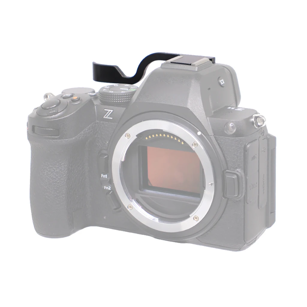 Z5II Metall-Daumengriff Handgriffhalter für Nikon Z5 Z6 Z7 Z5II Z6II Z7II Z6III Kamera-Zubehör Blitzschuhabdeckung – Detail 17