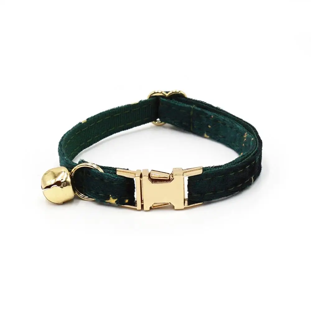 Kostenlose Gravur Personalisiertes Mehrfarbiges Weiches Samt-Katzenhalsband mit Kleiner Glocke, Katzenbedarf, Zubehör – Detail 14