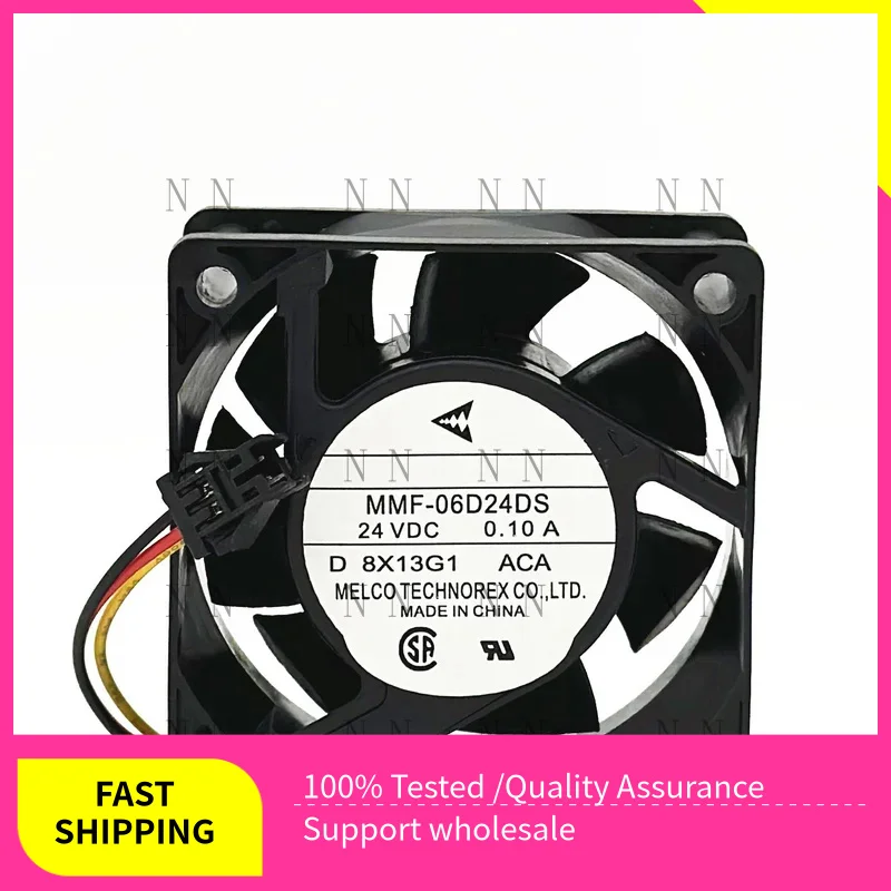 GGT   FOR Mitsubishi MMF-06D24DS-ACA 0.1A 24V Yaskawa Inverter Fan 3-wire with Detection