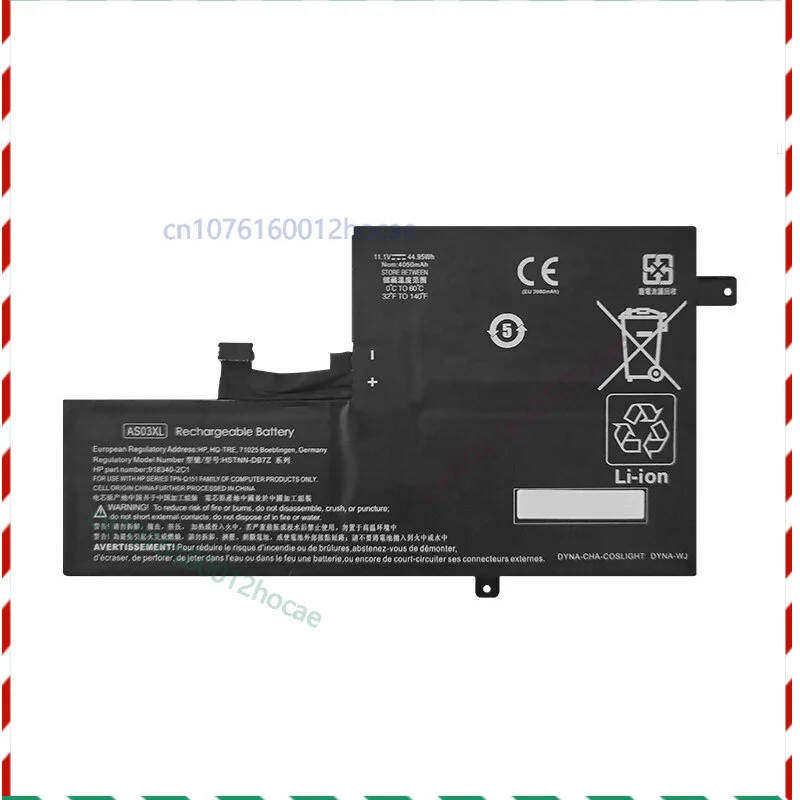 

Аккумулятор для ноутбука HP AS03XL484170-001 CHROMEBOOK 11 G5 серии EE 11,1 В 44,95 Вт
