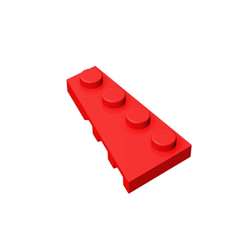 Gobricks GDS-548 Wedge, Plate 4 x 2 Left  compatible with lego 41770 Assemble Building Blocks Technical DIY