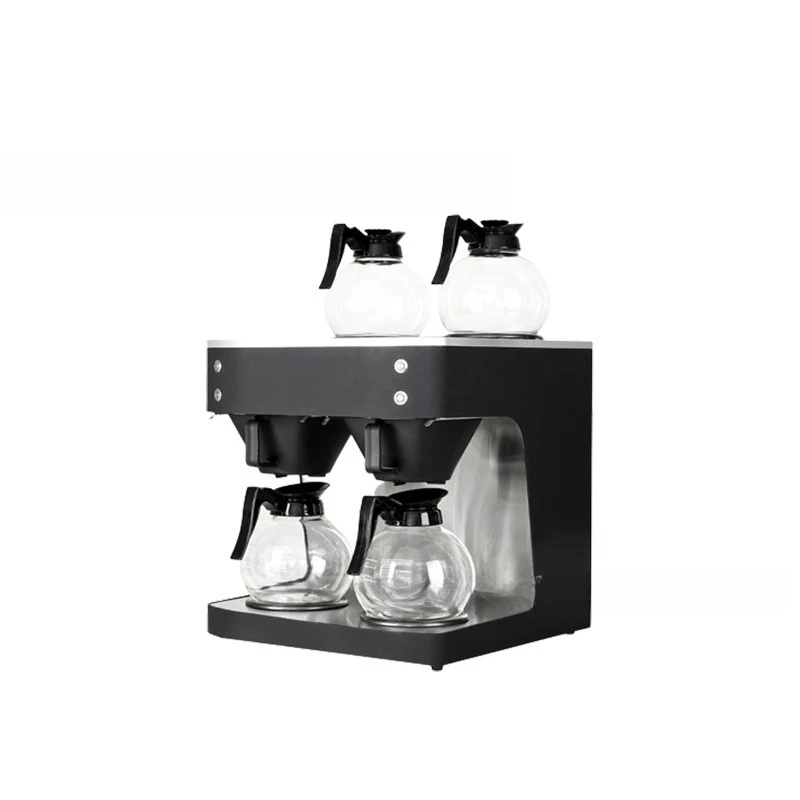 Double head commercial coffee machine, drip coffee, household semi-automatic drip coffee machine